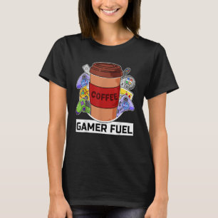 Camiseta Consola de videojuegos de combustible para jugador
