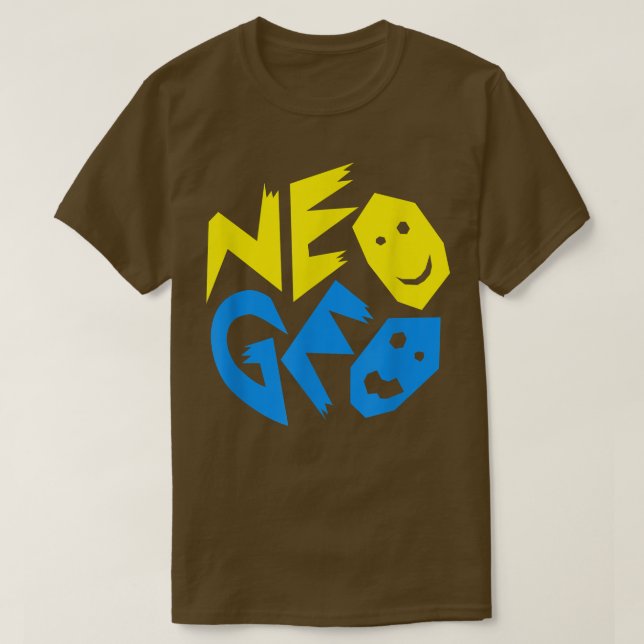 Camiseta consola de videojuegos NEO GEO - Retro Video Arcad (Diseño del anverso)