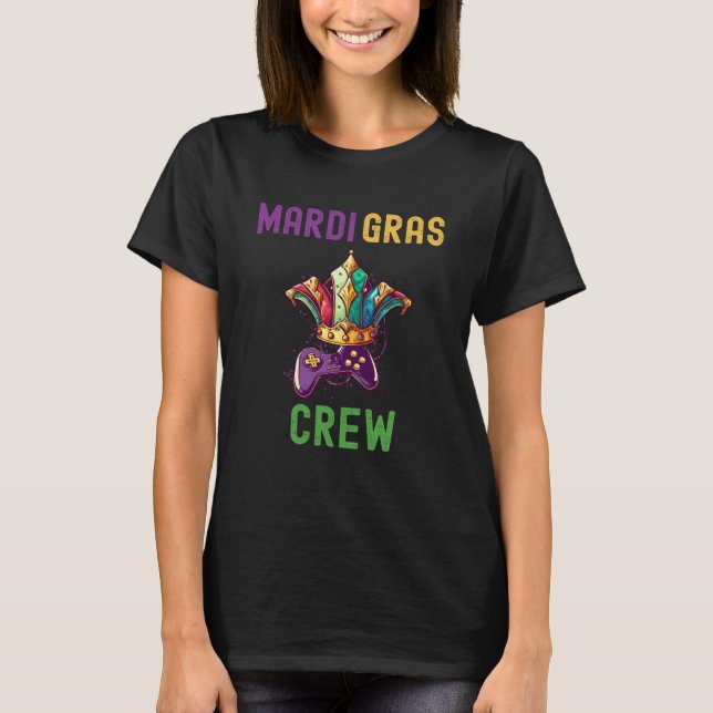 Camiseta Consola Mardi Gras Nueva Orleans Cotes Familia (Anverso)