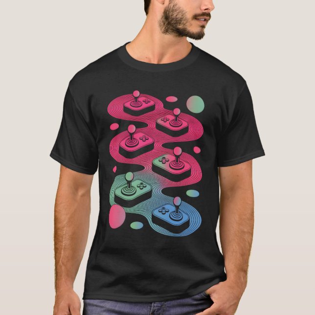 Camiseta Console Zen Garden (Anverso)