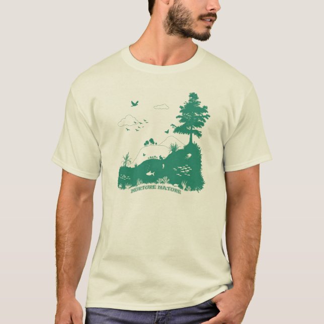 Camiseta Consolide la naturaleza (Anverso)