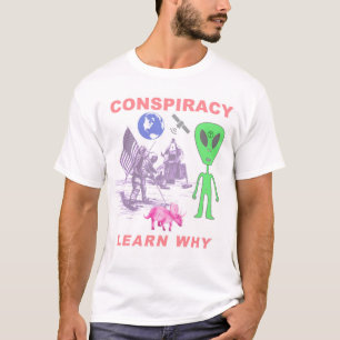 Camiseta Conspiración - aprenda por qué