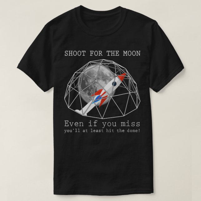 Camiseta Conspiración de Cúpula de Embarcación de Camisas P (Diseño del anverso)
