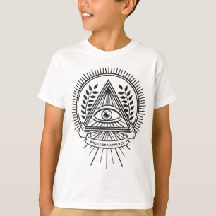 Camiseta Conspiración de Illuminati de la ropa de Wellcoda