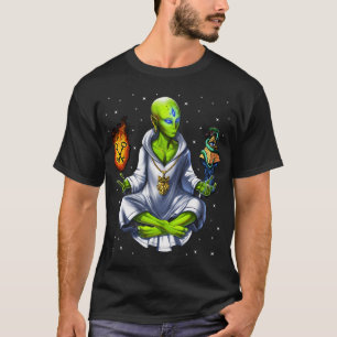 Camiseta Conspiración de los Illuminati alienígenas