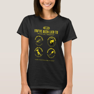 Camiseta Conspiración de Sheeple Miente