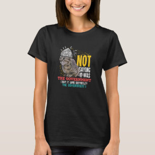 Camiseta Conspiración divertida, su regalo para una conspir