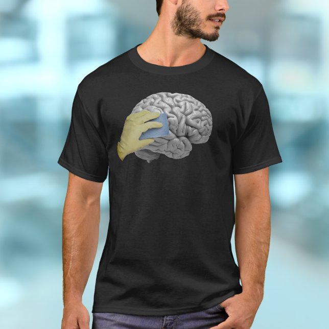 Camiseta Conspiración Divertido Lavado de cerebro (Subido por el creador)