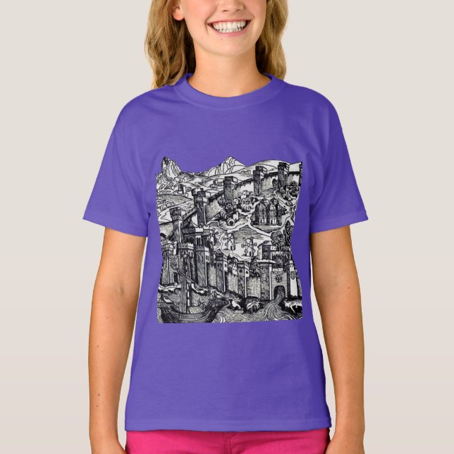 Camiseta Constantinopla capital del Imperio Romano (Anverso)