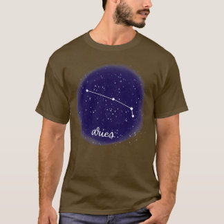 Camiseta Constelación de Aries Zodiac