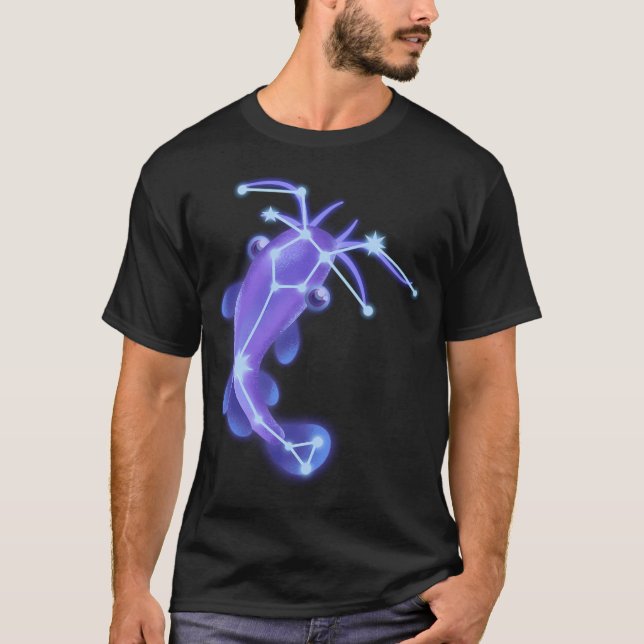Camiseta Constelación de bagre (Anverso)