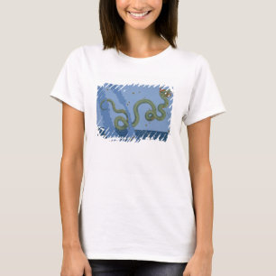 Camiseta Constelación de cabeza de Serpens y de tallo de