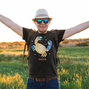 Camiseta Constelación de Cáncer Zodiaco Galaxia de Estrella