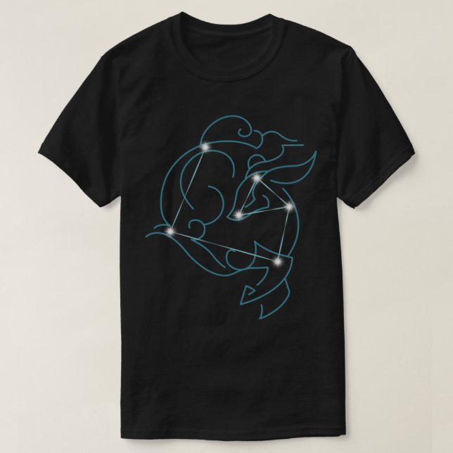 Camiseta Constelación de Ganyu - Impacto Genshin (Diseño del anverso)