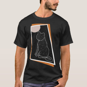 Camiseta constelación de gatos Sternbild Gatos  Gato Mamá G