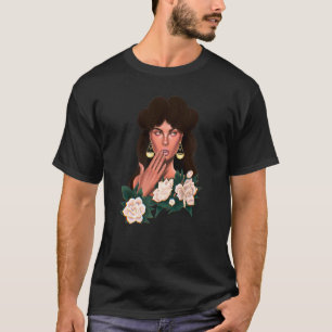 Camiseta Constelación De Horóscopo De Libra Floral Para For