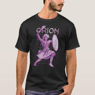 Camiseta Constelación de mitología griega del cazador Orion