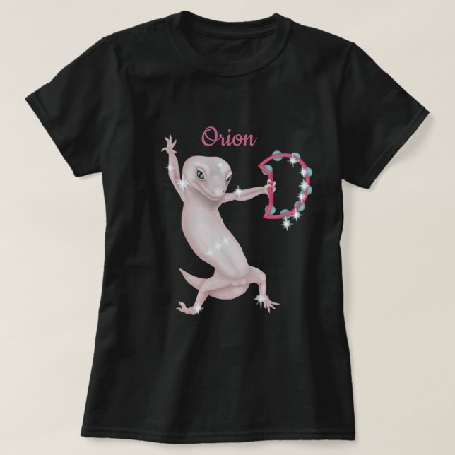 Camiseta Constelación de Orion (Diseño del anverso)