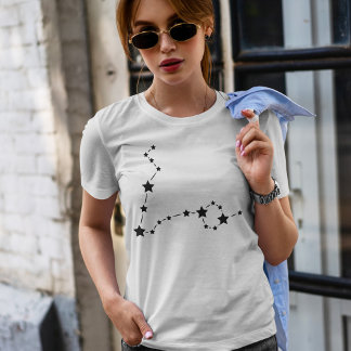 Camiseta Constelación de Pisces Zodiac