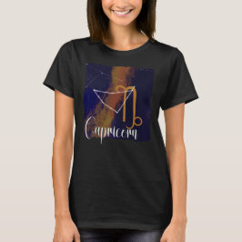 Camiseta Constelación de Zodiac de Capricornio