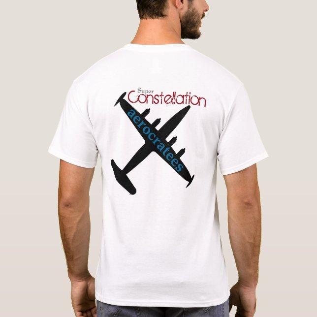 Camiseta constelación estupenda de los aerocratees (Reverso)