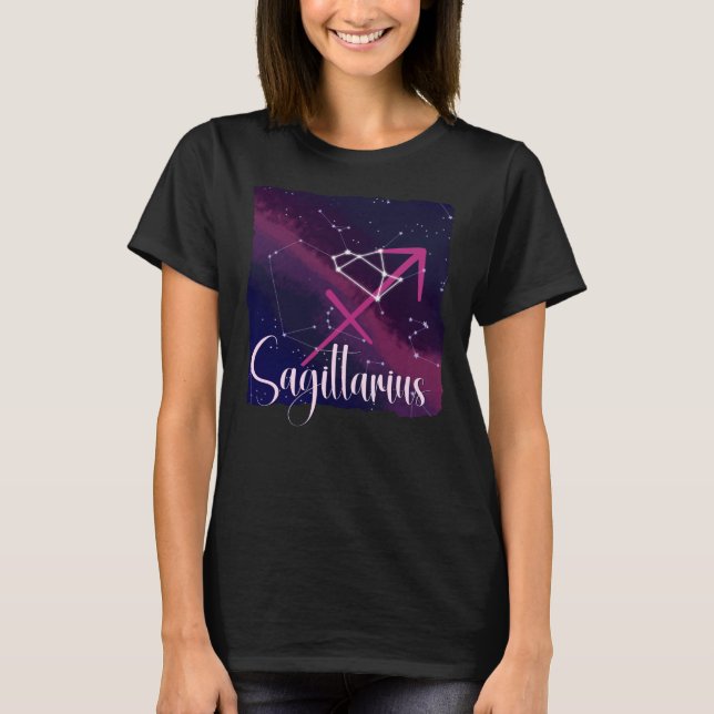 Camiseta Constelación Sagittarius Zodiac (Anverso)