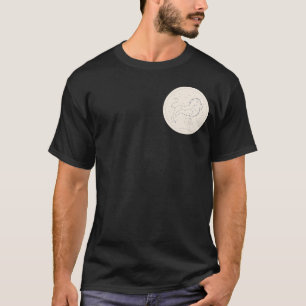 Camiseta Constelación zodiacal de Leo minimalista signo ast