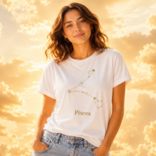 Camiseta Constelación zodiacal de Piscis