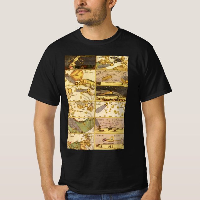 Camiseta Constelaciones antiguas, astronomía y estrellas an (Anverso)