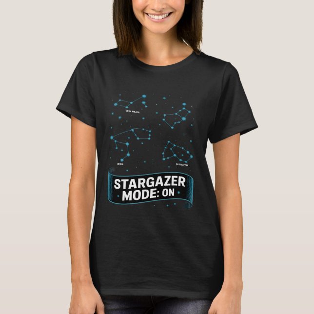 Camiseta Constellation Map Astronomy (Anverso)