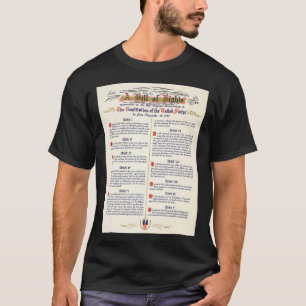 Camiseta Consticio de Estudiantes de Historia de la Carta d