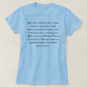 CAMISETA CONSTITUCIÓN DE ESTADOS UNIDOS