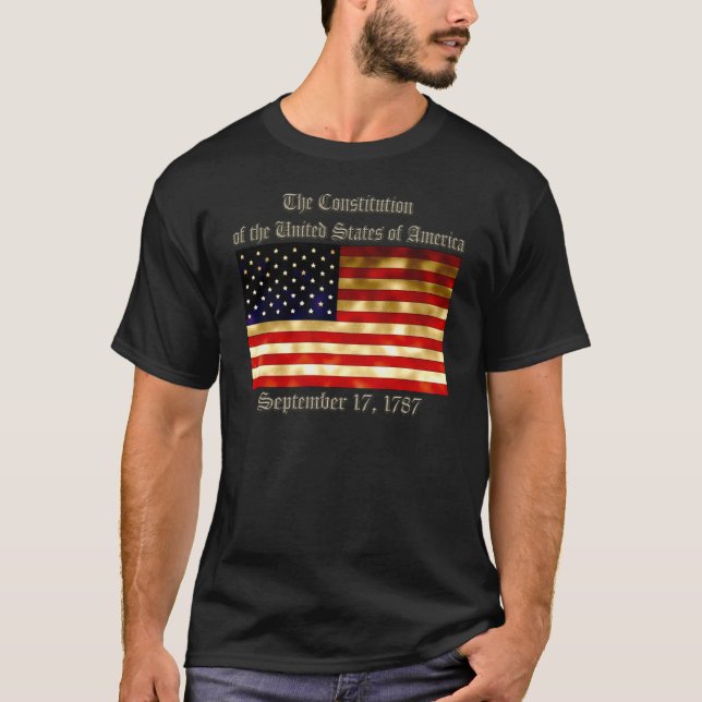 Camiseta Constitución de los E.E.U.U. (Anverso)