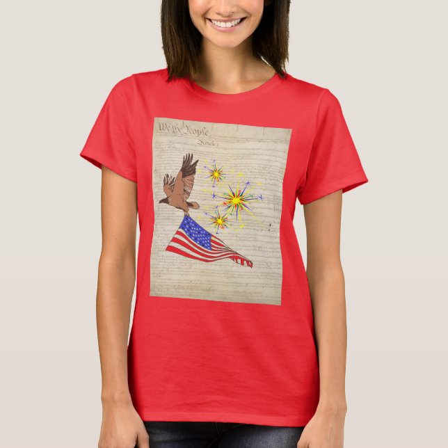 Camiseta Constitución de los E.E.U.U. (Anverso)