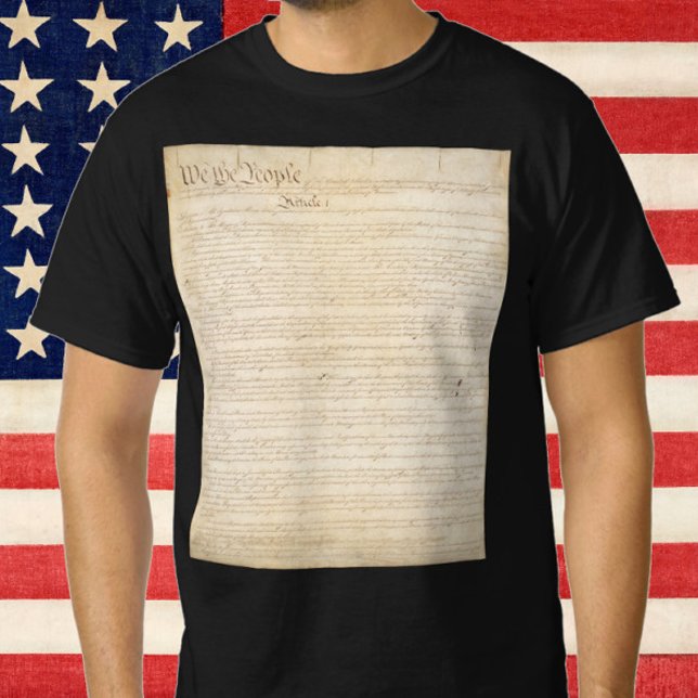 Camiseta Constitución de los Estados Unidos, Nosotros el Pu (Subido por el creador)