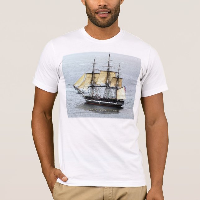 Camiseta Constitución de USS en la máscara completa (Anverso)