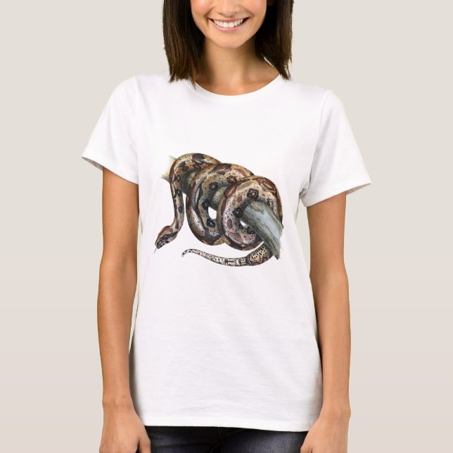 Camiseta Constrictor de boa (Anverso)