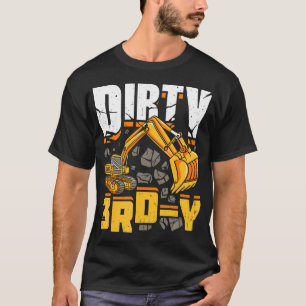 Camiseta Construcción 3.ᵉʳ Birthday Boy Sucio 3.ª Excavata