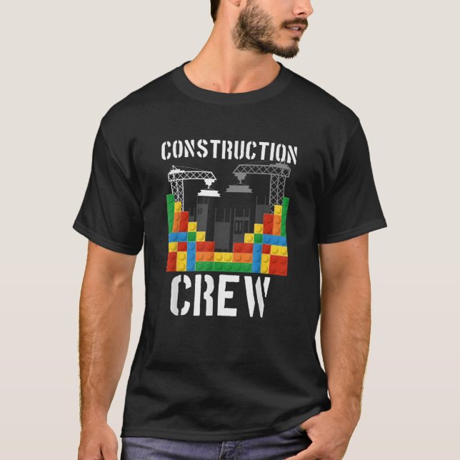 Camiseta Construcción Construcción Construcción de Construc (Anverso)