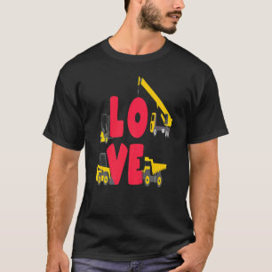 Camiseta Construcción de Amor Día de los Padres Equipo pesa