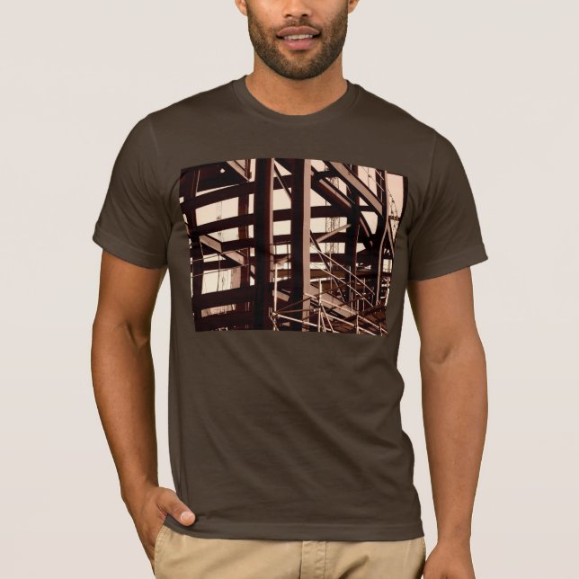 Camiseta Construcción de bastidor de acero (Anverso)