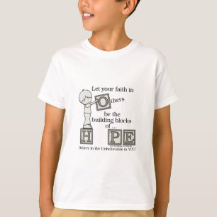 Camiseta Construcción de bloques de esperanza