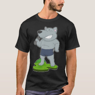 Camiseta Construcción de cadáveres de perros Dumbbell Bodyb