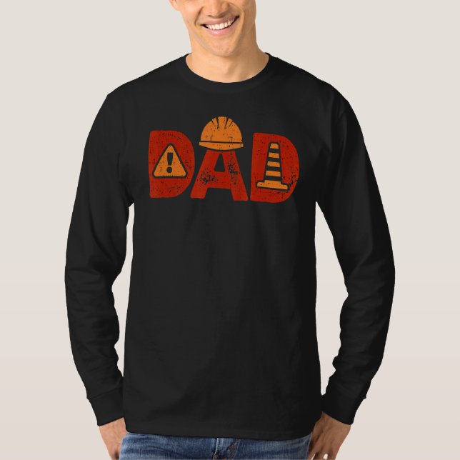 Camiseta Construcción de capa de hormigón de hormigón de pa (Anverso)