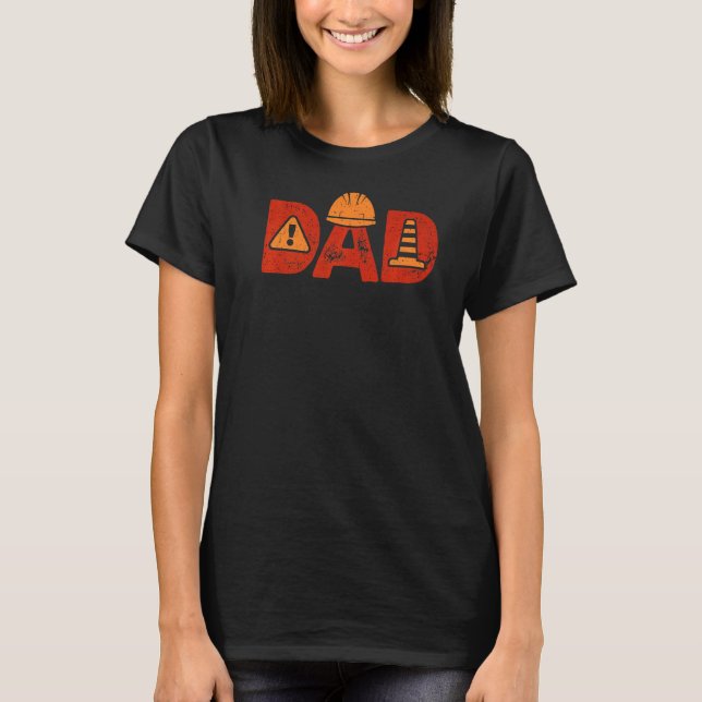 Camiseta Construcción de capa de hormigón de hormigón de pa (Anverso)