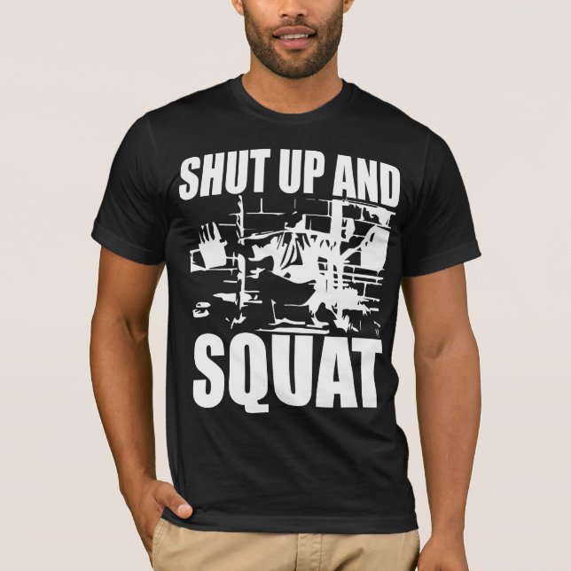 Camiseta Construcción De Cuerpos - Cállate Y Ocupa (Anverso)