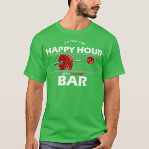 Camiseta Construcción de cuerpos con Barbell 1