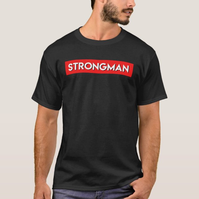 Camiseta Construcción de cuerpos de fuerza de elevación de  (Anverso)