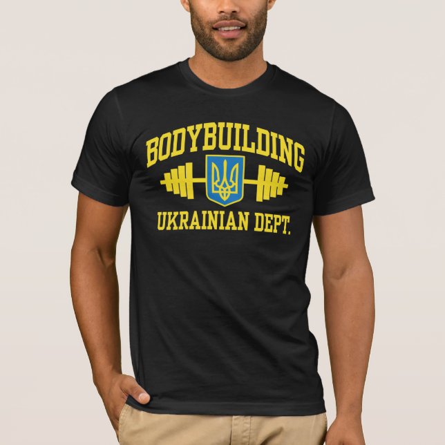 Camiseta Construcción de cuerpos en Ucrania (Anverso)