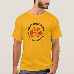Camiseta Construcción de cuerpos, gimnasio